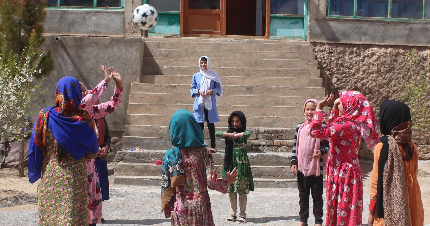 Volleyball in Bamyan