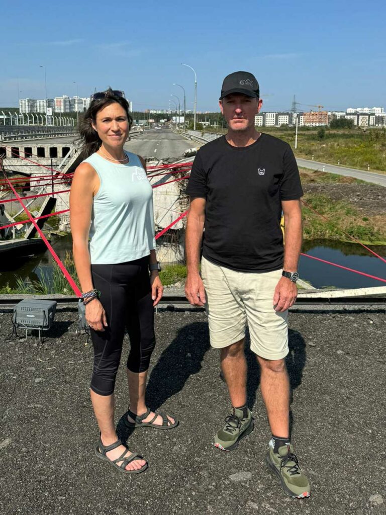 Anne-Lise Nadeau with Mike Seawright
