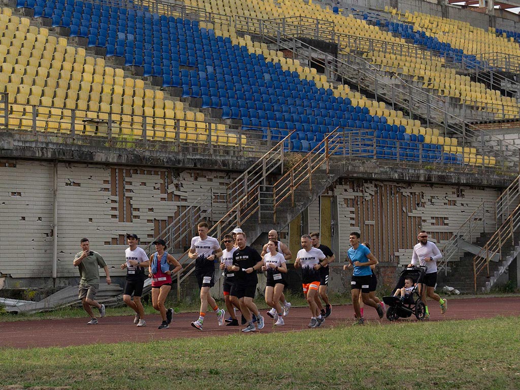 ReliefAid Marathon in Irpin